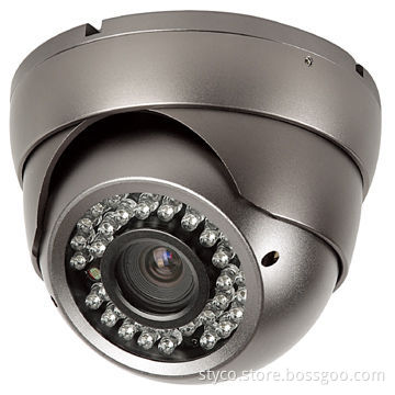 Vandal-proof Dome Camera, 1/3-inch Sony Exmor CMOS, 1,000TVL, 30m IR Night Vision Distance